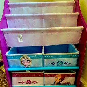 Frozen toy/ book case